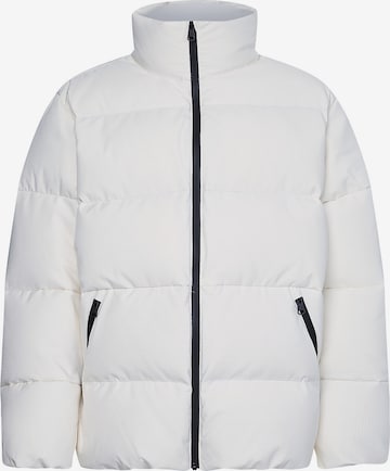 Calvin Klein Between-Season Jacket in White: front
