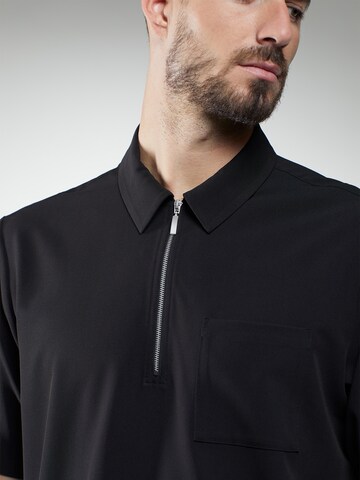 ABOUT YOU x Kevin Trapp - Ajuste regular Camiseta 'Tom' en negro