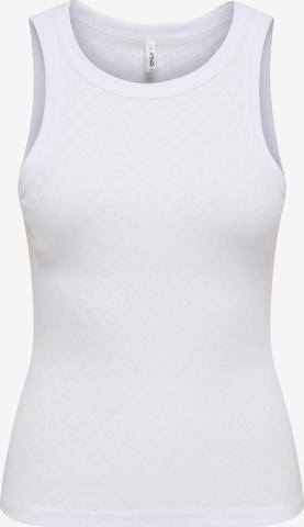 balta ONLY Palaidinė be rankovių 'ONLMADISON': priekis