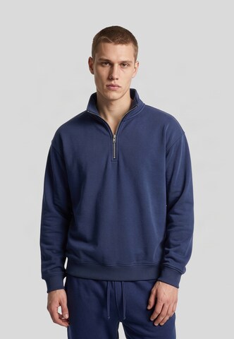 Urban Classics Sweatshirt in Blau: Vorderseite