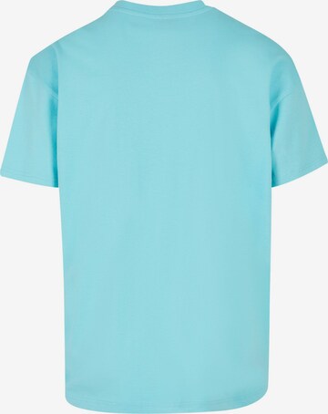 Merchcode Shirt 'Beach Please' in Blauw