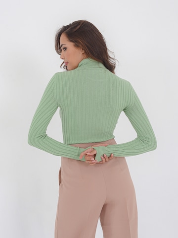 FRESHLIONS Sweater 'Ciara' in Green