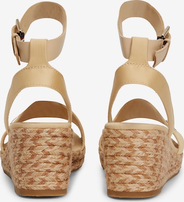 TOMMY HILFIGER Sandale in Beige