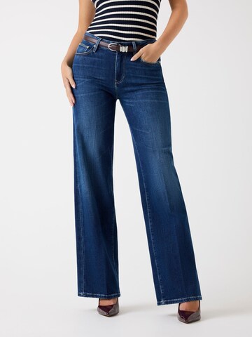 GUESS Wide Leg Jeans in Blau: Vorderseite