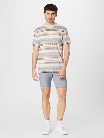 JACK & JONES Slimfit Chino kalhoty 'Connor' – modrá