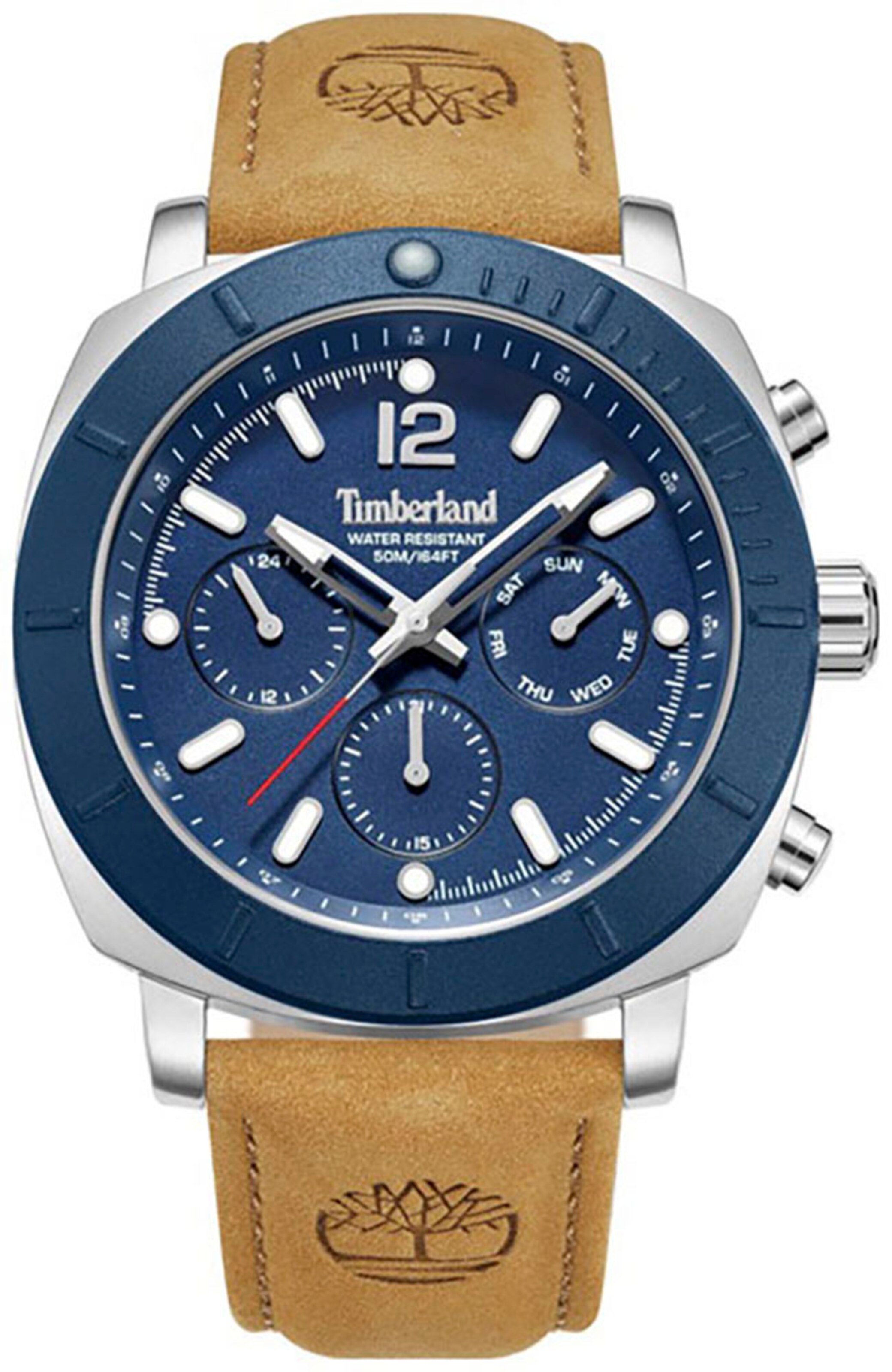 TIMBERLAND Analog Watch in Brown: front