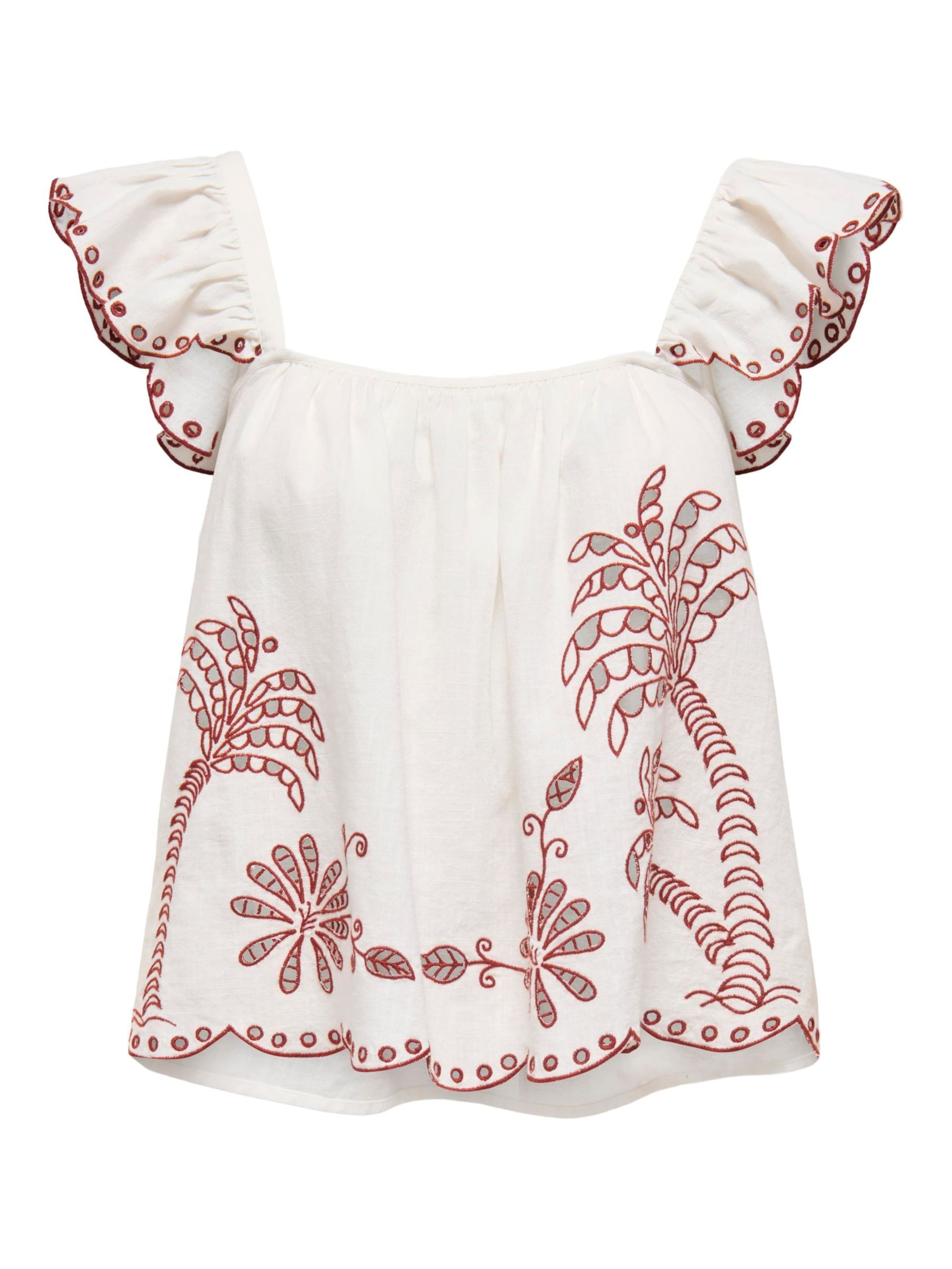 Top 'JDYPalma' di JDY in bianco: frontale