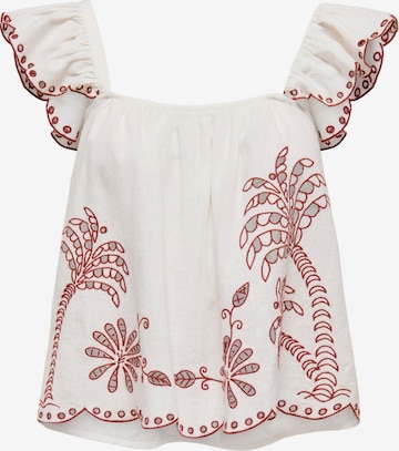 JDY - Top 'JDYPalma' en blanco: frente