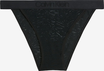 Calvin Klein Underwear Panty in Black: front