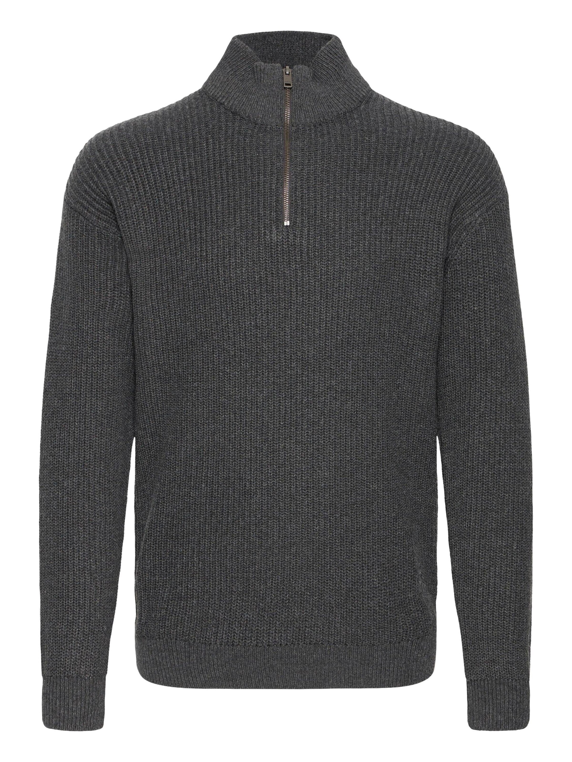 !Solid - Pullover ' SDGOMA ' em cinzento: frente