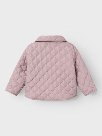 NAME IT Between-season jacket 'MEMBER' in Pink