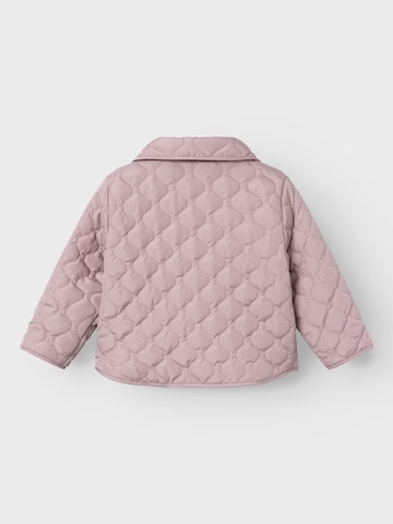 NAME IT Between-Season Jacket 'MEMBER' in Pink