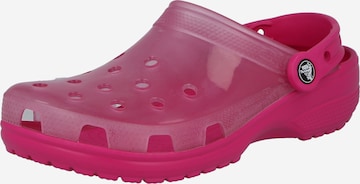 Crocs - Zuecos en rosa: frente