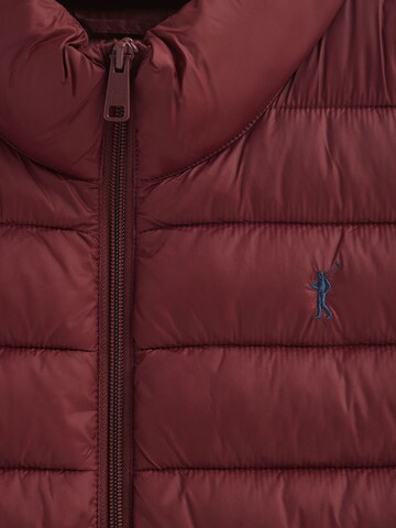 Polo Club Vest in Red