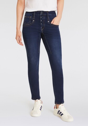 Herrlicher - Slimfit Calças de ganga em azul: frente
