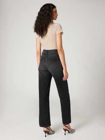 Guido Maria Kretschmer Women Wide leg Jeans 'Briley' in Zwart