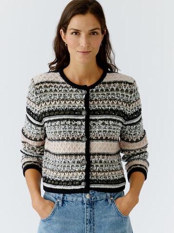 OUI Strickjacke in Beige: Vorderseite