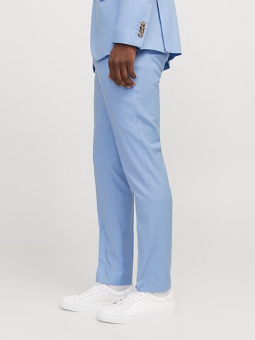 JACK & JONES Slimfit Bukser med fals 'JPRSOLARIS' i blå