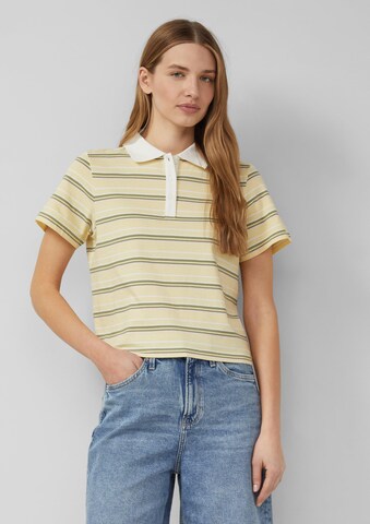 T-shirt s.Oliver en jaune : devant