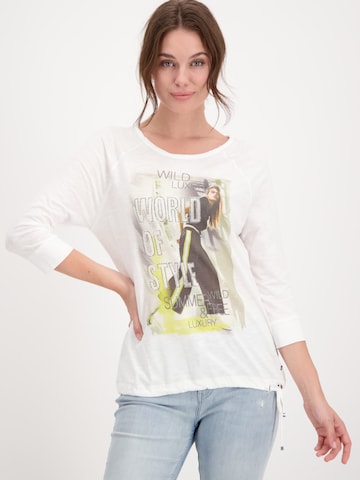 monari - Camiseta en blanco: frente