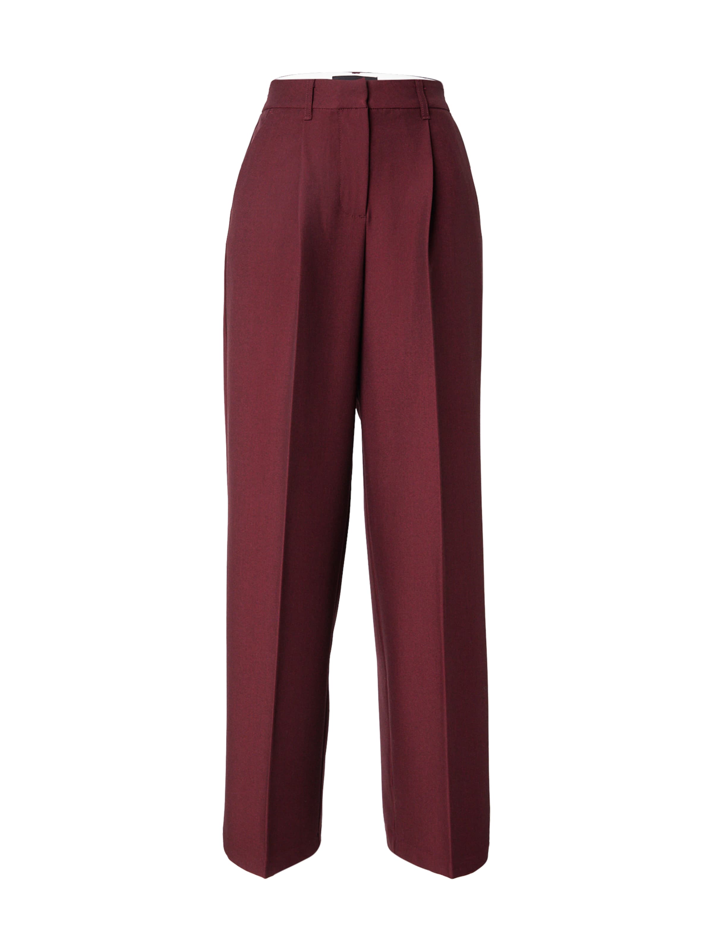 JJXX Wide Leg Hose 'JXELLIS' in Rot: Vorderseite