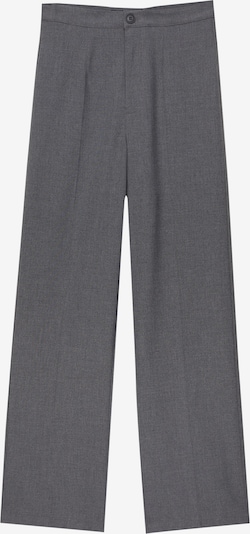 Pull&Bear Bukser med fals i grå-meleret, Produktvisning