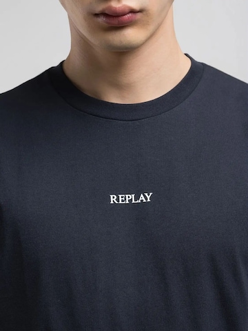 Maglietta di REPLAY in blu