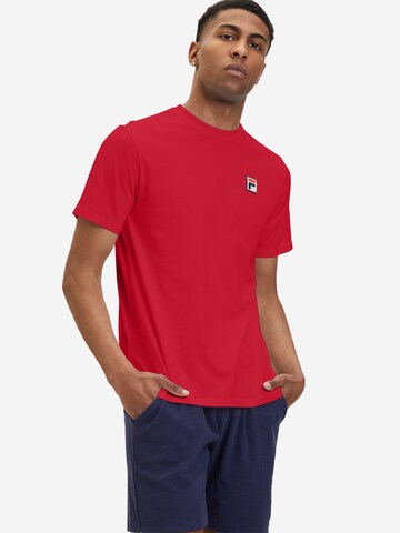 FILA - Camisa 'LEDCE' em vermelho: frente