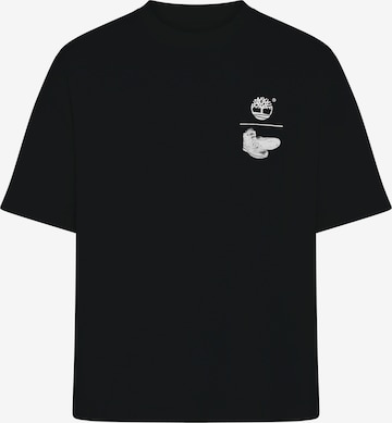 TIMBERLAND T-Shirt in Schwarz: Vorderseite