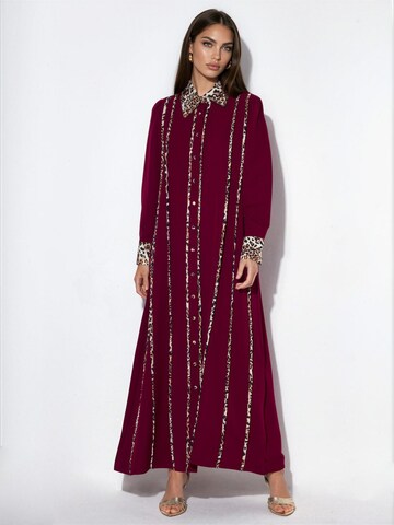 MSN Collection Blousejurk in Rood: voorkant