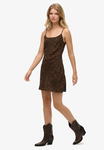 Superdry Zomerjurk in Bruin