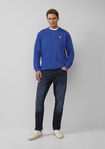 s.Oliver Men Big Sizes Sweatshirt in Blau