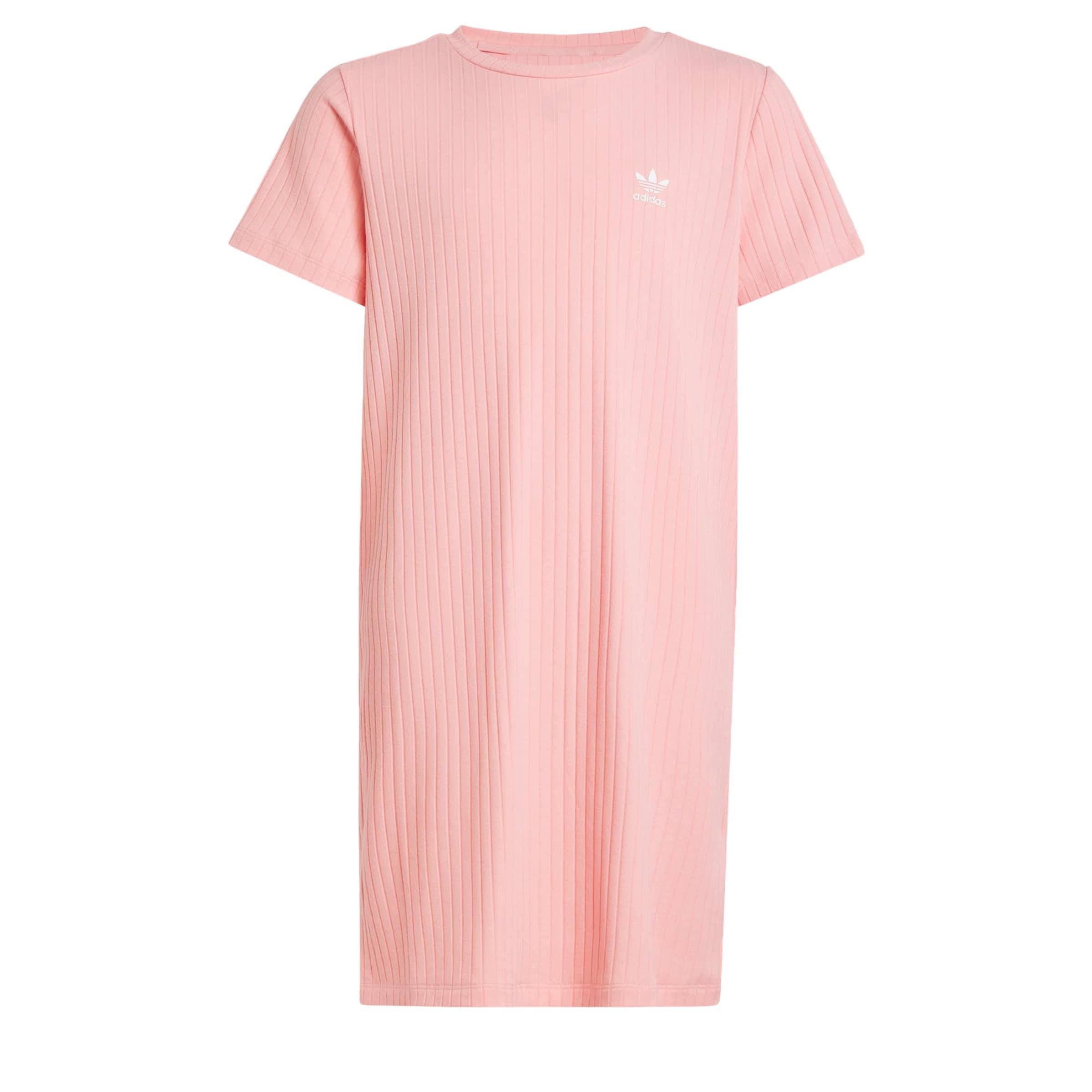 ADIDAS ORIGINALS Ruha 'Ribbed Dress' - rózsaszín: elől
