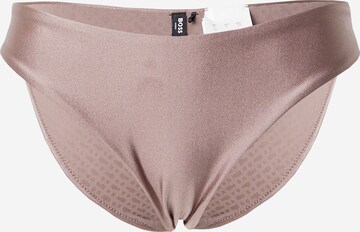 BOSS Bikini Bottoms 'BRIGGETTE' in Brown: front