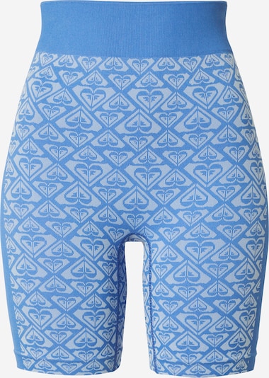 ROXY Pantalon de sport 'CHILL OUT' en bleu roi / blanc, Vue avec produit