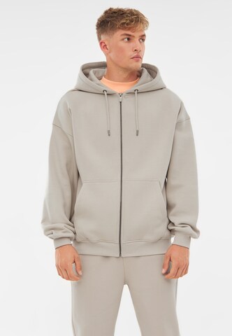 Johnny Urban Sweat jacket 'Caleb' in Beige