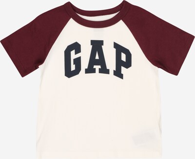 GAP T-shirt i marinblå / bordeaux / off-white, Produktvy