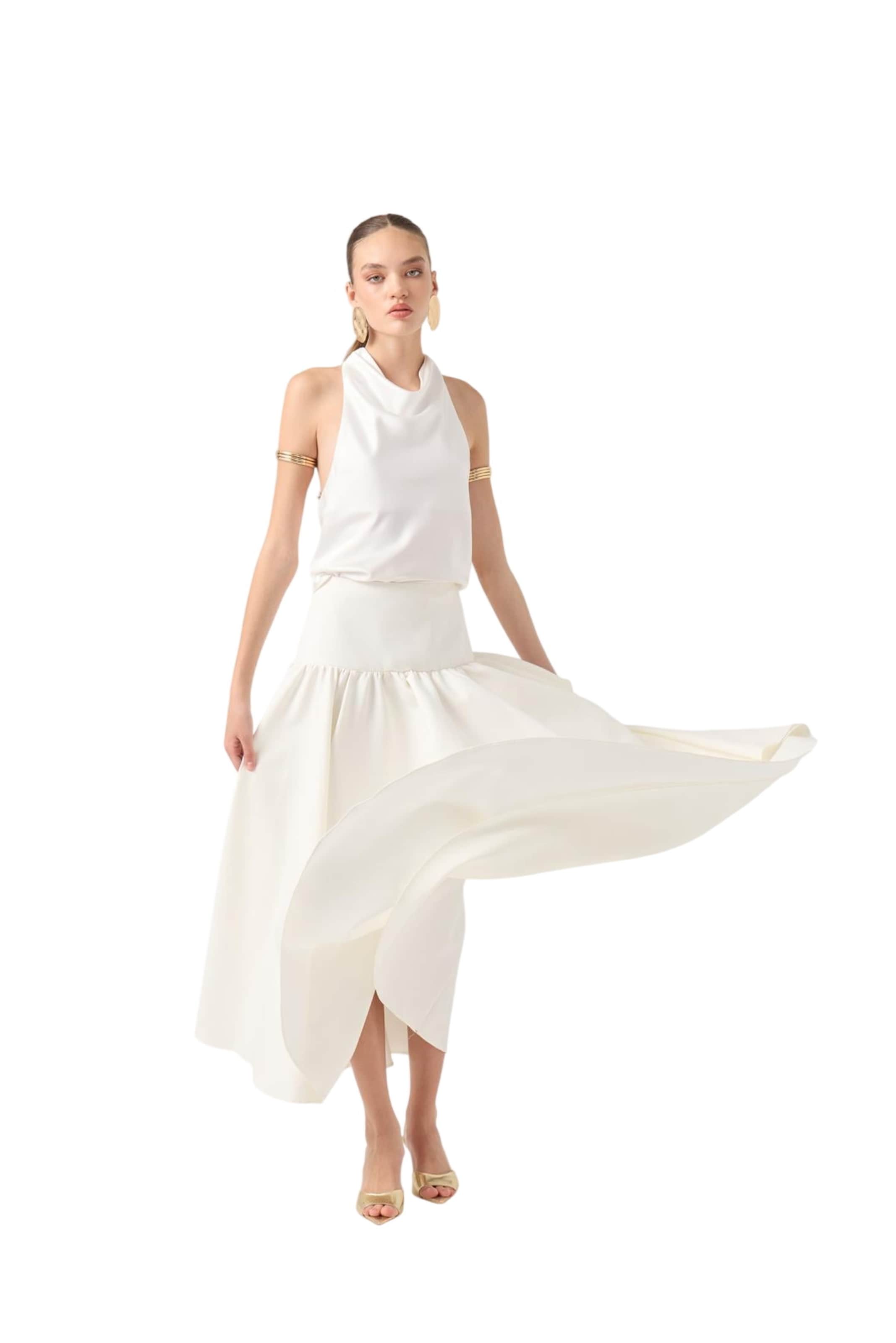 HOLLY LOLLY Blouse in White