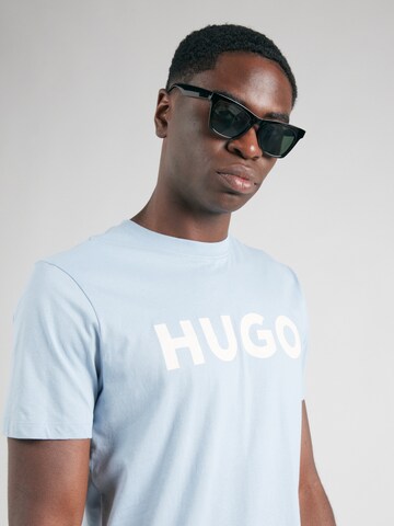 HUGO Μπλουζάκι 'Dulivio' σε μπλε