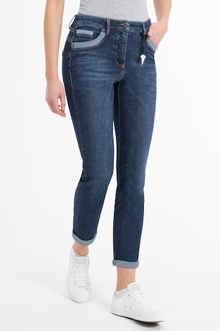 Recover Pants Slimfit Jeans 'Alara' in Blau: predná strana