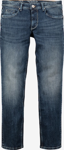 Jean Hero en bleu : devant