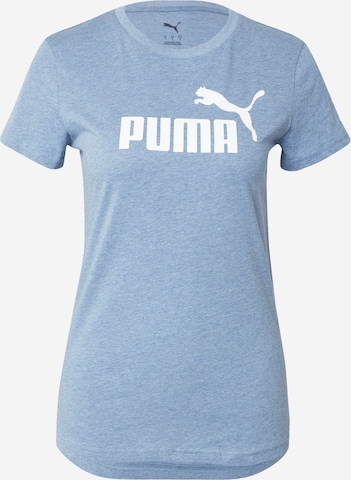 T-shirt fonctionnel 'ESS' PUMA en bleu : devant
