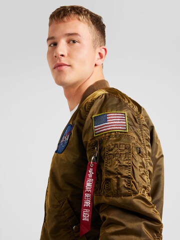 Veste mi-saison 'MA-1 VF NASA' ALPHA INDUSTRIES en marron