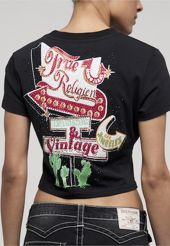 Maglietta 'Crystal True Girl Club' di True Religion in nero