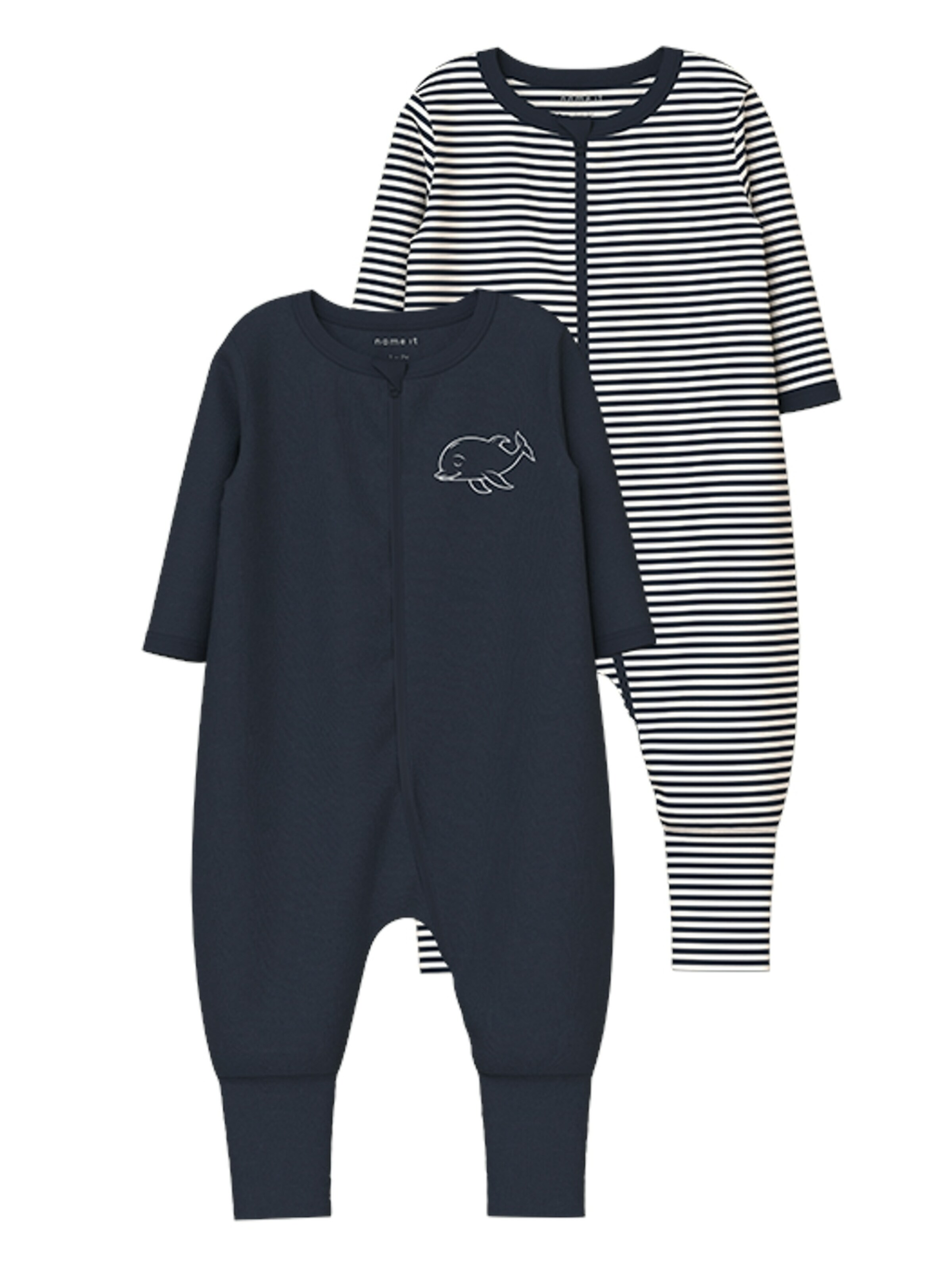 NAME IT Пижама в Синий: спереди