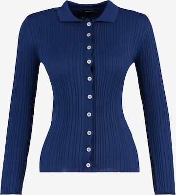 Trendyol Knit cardigan in Blue: front