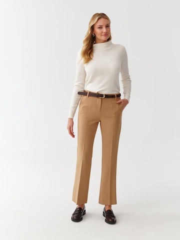 TATUUM Regular Trousers 'LAURANIA' in Beige