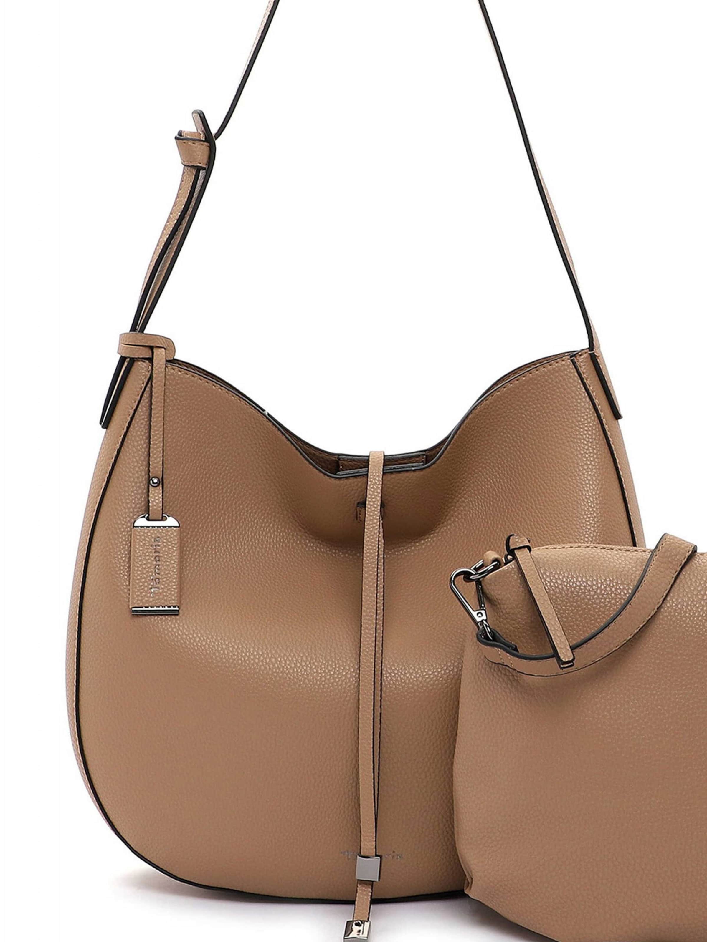 Tamaris - Mala de ombro 'Janika ' em bege