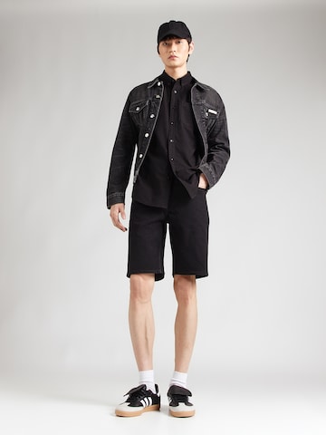 Volcom - Regular Fit Camisa 'EVERETT' em preto