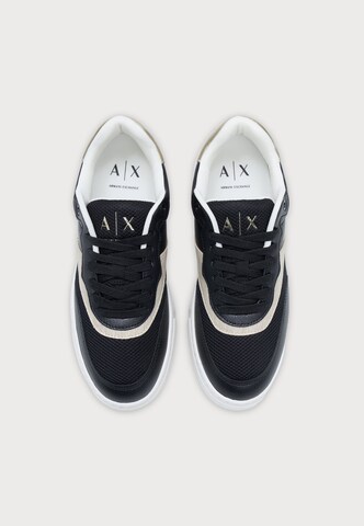 ARMANI EXCHANGE - Zapatillas deportivas bajas en negro